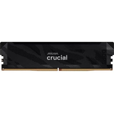 Arbeitsspeicher RAM Crucial Pro OC 16GB 1x16GB DDR5 6400MHz CL32 XMP 3.0 Schwarz Arbeitsspeicher RAM Crucial Pro OC 16GB 1x16GB DDR5 6400MHz CL32 XMP 3.0 Schwarz