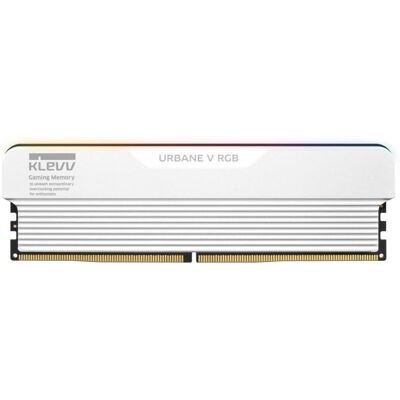 Arbeitsspeicher RAM Klevv Urbane V RGB 32GB 2x16GB DDR5 6000MHz CL28 Weiß AMD EXPO Intel XMP Arbeitsspeicher RAM Klevv Urbane V RGB 32GB 2x16GB DDR5 6000MHz CL28 Weiß AMD EXPO Intel XMP