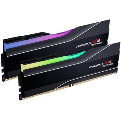 g-skill Arbeitsspeicher RAM G.Skill Trident Z5 Neo RGB 32GB 2x16GB DDR5 6000MHz CL30 AMD EXPO Schwarz g-skill Arbeitsspeicher RAM G.Skill Trident Z5 Neo RGB 32GB 2x16GB DDR5 6000MHz CL30 AMD EXPO Schwarz