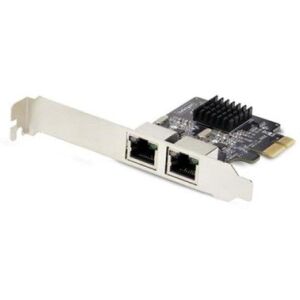 StarTech ST1000SPEXD4T PCI Express Dual Gigabit Ethernet Adapter 1000 Mbit/s StarTech ST1000SPEXD4T PCI Express Dual Gigabit Ethernet Adapter 1000 Mbit/s