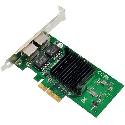 Tarjeta de Red InLine 51125B PCI Express Dual Gigabit Ethernet 2 Ports Tarjeta de Red InLine 51125B PCI Express Dual Gigabit Ethernet 2 Ports