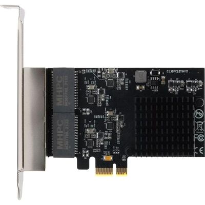 Netzwerkkarte Exsys EX-6083 PCI Express x1 1 Gbit/s 4 Ports RJ45 Low Profile Netzwerkkarte Exsys EX-6083 PCI Express x1 1 Gbit/s 4 Ports RJ45 Low Profile