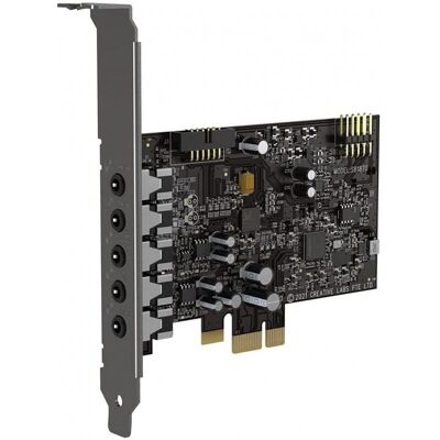 Interne PCI-e-Soundkarte von Creative Sound Blaster Audigy Fx V2 Interne PCI-e-Soundkarte von Creative Sound Blaster Audigy Fx V2