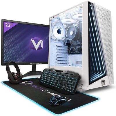 Vibox I-90 Gaming PC AMD Ryzen 3 3200G 8GB 480GB SSD Linux Mint 21,5" Monitor WiFi RGB Vibox I-90 Gaming PC AMD Ryzen 3 3200G 8GB 480GB SSD Linux Mint 21,5" Monitor WiFi RGB