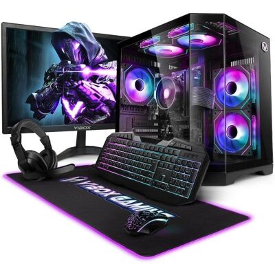 Vibox I-501 AMD Ryzen 3 3200G 16GB 1TB NVMe RGB Gaming-PC Komplettset Vibox I-501 AMD Ryzen 3 3200G 16GB 1TB NVMe RGB Gaming-PC Komplettset