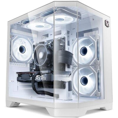 Vibox V-504 Gaming PC AMD Ryzen 5 5500 16GB 1TB NVMe RTX 3050 WiFi Vibox V-504 Gaming PC AMD Ryzen 5 5500 16GB 1TB NVMe RTX 3050 WiFi
