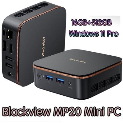 Mini PC Blackview MP20 AMD Ryzen 3 3300U 16GB 512GB SSD Vega 6 Windows 11 Pro WiFi5 Mini PC Blackview MP20 AMD Ryzen 3 3300U 16GB 512GB SSD Vega 6 Windows 11 Pro WiFi5