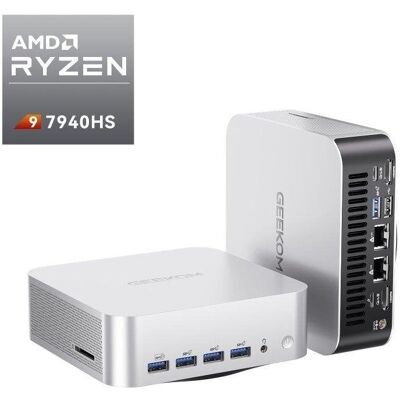 Mini PC GEEKOM A7 Max AMD Ryzen 9 7940HS 16GB 1TB SSD Radeon 780M USB4 SD UHS-II LAN Dual Mini PC GEEKOM A7 Max AMD Ryzen 9 7940HS 16GB 1TB SSD Radeon 780M USB4 SD UHS-II LAN Dual