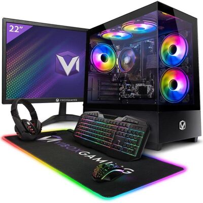 Desktop-PC Vibox I-92 AMD Ryzen 3 3200G 8GB 480GB SSD Radeon Vega 8 Linux Mint WiFi RGB Set Desktop-PC Vibox I-92 AMD Ryzen 3 3200G 8GB 480GB SSD Radeon Vega 8 Linux Mint WiFi RGB Set