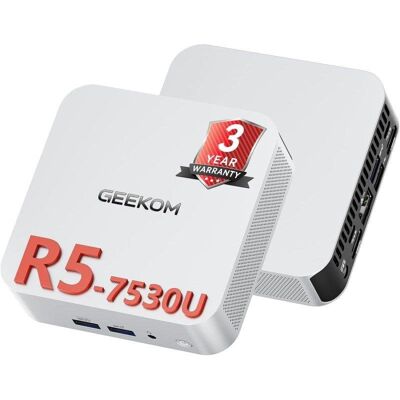 Mini PC GEEKOM A5 Pro AMD Ryzen 5 7530U 16GB 512GB SSD Radeon Windows 11 Pro Mini PC GEEKOM A5 Pro AMD Ryzen 5 7530U 16GB 512GB SSD Radeon Windows 11 Pro