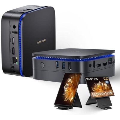 Mini PC Blackview MP60 Intel N150/16GB/512GB SSD/Schwarz + Tragbarer Monitor 23.8" Mini PC Blackview MP60 Intel N150/16GB/512GB SSD/Schwarz + Tragbarer Monitor 23.8"