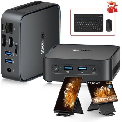 Mini PC Blackview MP50 AMD Ryzen 5 3500U 16GB 512GB SSD Vega 8 Windows 11 + Tragbarer Monitor 23.8" Mini PC Blackview MP50 AMD Ryzen 5 3500U 16GB 512GB SSD Vega 8 Windows 11 + Tragbarer Monitor 23.8"