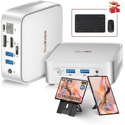 Mini PC Blackview MP50 AMD Ryzen 5 3500U 16GB 512GB SSD Vega 8 Windows 11 Tragbarer Monitor 16 Zoll Mini PC Blackview MP50 AMD Ryzen 5 3500U 16GB 512GB SSD Vega 8 Windows 11 Tragbarer Monitor 16 Zoll