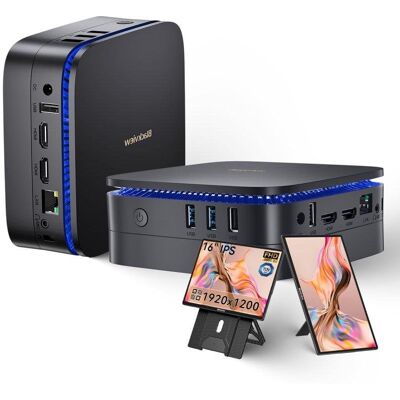 Mini PC Blackview MP60 Intel N150/16GB/512GB SSD/Schwarz + 16" Tragbarer Monitor Mini PC Blackview MP60 Intel N150/16GB/512GB SSD/Schwarz + 16" Tragbarer Monitor