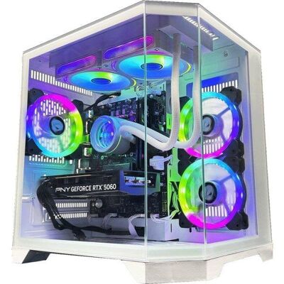 Desktop-PC Nitropc Avanciert AMD Ryzen 7 5800X 16GB 1TB M.2 RX 9060 XT Windows 11 Weiß Desktop-PC Nitropc Avanciert AMD Ryzen 7 5800X 16GB 1TB M.2 RX 9060 XT Windows 11 Weiß