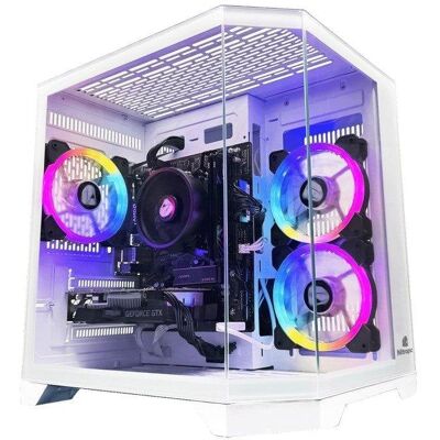Desktop-PC Nitropc Avanciert AMD Ryzen 7 5700X 32GB 1TB SSD RTX 5070 Windows 11 Pro Weiß Desktop-PC Nitropc Avanciert AMD Ryzen 7 5700X 32GB 1TB SSD RTX 5070 Windows 11 Pro Weiß