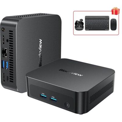 Mini PC Blackview MP300 Intel Core 5 210H/16GB/512GB SSD/Intel Graphics/Windows 11 Pro + Kopfhörer Mini PC Blackview MP300 Intel Core 5 210H/16GB/512GB SSD/Intel Graphics/Windows 11 Pro + Kopfhörer