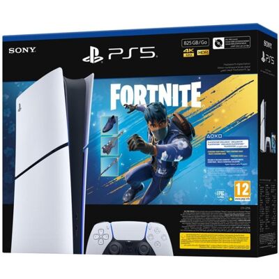 Sony PlayStation 5 Sobremesa AMD Ryzen Zen 2 825GB SSD Fortnite Schwarz Weiss Sony PlayStation 5 Sobremesa AMD Ryzen Zen 2 825GB SSD Fortnite Schwarz Weiss