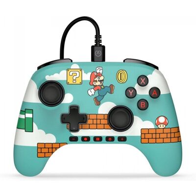 power-a PowerA Advantage Kabelgebundener Controller für Nintendo Switch 2 - Grün Mario Time power-a PowerA Advantage Kabelgebundener Controller für Nintendo Switch 2 - Grün Mario Time