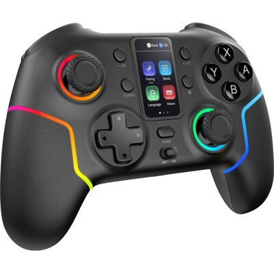 mars-gaming Mars Gaming MGP-V3 Kabelloses Bluetooth-Gamepad ARGB für Switch/Switch 2/PC/Android/iOS 13.0+ Schwarz mars-gaming Mars Gaming MGP-V3 Kabelloses Bluetooth-Gamepad ARGB für Switch/Switch 2/PC/Android/iOS 13.0+ Schwarz