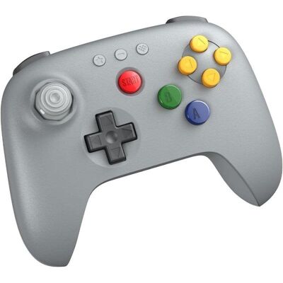 Gamepad 8BitDo 64 Bluetooth Grau Kompatibel mit Switch Analogue 3D PC Android Gamepad 8BitDo 64 Bluetooth Grau Kompatibel mit Switch Analogue 3D PC Android