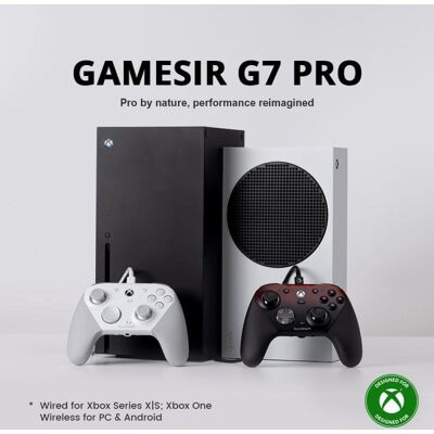 Gamepad GameSir G7 Pro Kabellos und USB-C für Android, PC und Xbox Gamepad GameSir G7 Pro Kabellos und USB-C für Android, PC und Xbox