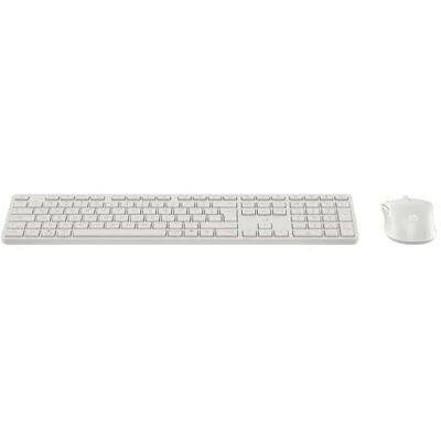 Tastatur HP 490C weiß multidispositiv leise mit Maus und programmierbaren Tasten Tastatur HP 490C weiß multidispositiv leise mit Maus und programmierbaren Tasten