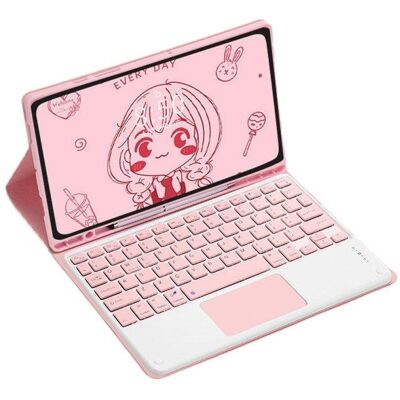 royal-bailey Bluetooth-Tastatur Hülle Royal Bailey für Huawei MatePad Pro 11 (2022) mit Anleitung Rosa royal-bailey Bluetooth-Tastatur Hülle Royal Bailey für Huawei MatePad Pro 11 (2022) mit Anleitung Rosa