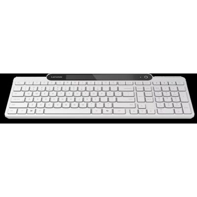 Tastatur Lenovo 800 kabellos solar Bluetooth 5.1 komplett weiß QWERTZ Tastatur Lenovo 800 kabellos solar Bluetooth 5.1 komplett weiß QWERTZ