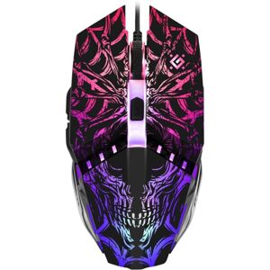 Maus Defender GM-670L Kabelgebunden 2400DPI Schwarz RGB Ambidextrous 5 Tasten Maus Defender GM-670L Kabelgebunden 2400DPI Schwarz RGB Ambidextrous 5 Tasten