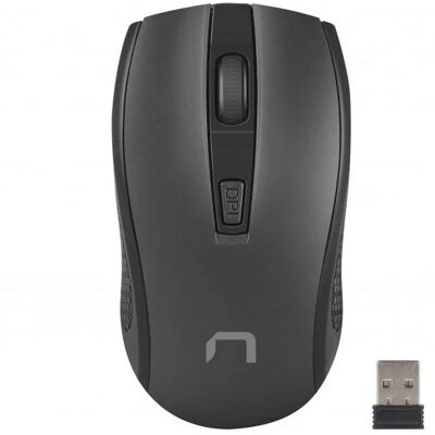 Natec Jay 2 kabellose optische Maus, 1600 DPI, Schwarz Natec Jay 2 kabellose optische Maus, 1600 DPI, Schwarz