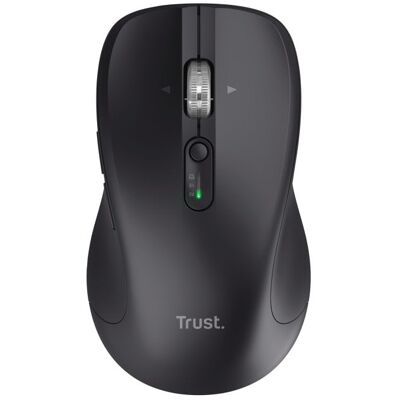 Maus Trust 25673 Bluetooth 3200DPI Schwarz Hyperscroll Multidevice Leise 9 Tasten Maus Trust 25673 Bluetooth 3200DPI Schwarz Hyperscroll Multidevice Leise 9 Tasten