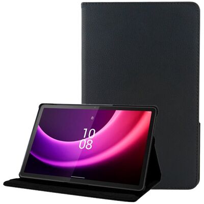 Lenovo P11 2. Generation Lederimitat Schwarze Tablet-Hülle Lenovo P11 2. Generation Lederimitat Schwarze Tablet-Hülle
