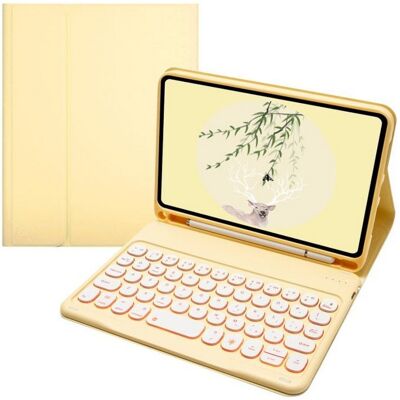 royal-bailey Royal Bailey TS006D US-Englisch QWERTY Bluetooth-Tastaturhülle für iPad Mini 6 (Gelb) royal-bailey Royal Bailey TS006D US-Englisch QWERTY Bluetooth-Tastaturhülle für iPad Mini 6 (Gelb)