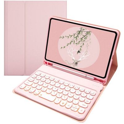 royal-bailey Royal Bailey TS006D Bluetooth-Tastaturhülle, Englisch, QWERTY, USA, für iPad Mini 6, Rosa royal-bailey Royal Bailey TS006D Bluetooth-Tastaturhülle, Englisch, QWERTY, USA, für iPad Mini 6, Rosa