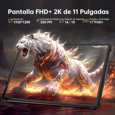 Tablet Oukitel RT8 4G 11" 12GB 256GB Schwarz Orange Tablet Oukitel RT8 4G 11" 12GB 256GB Schwarz Orange