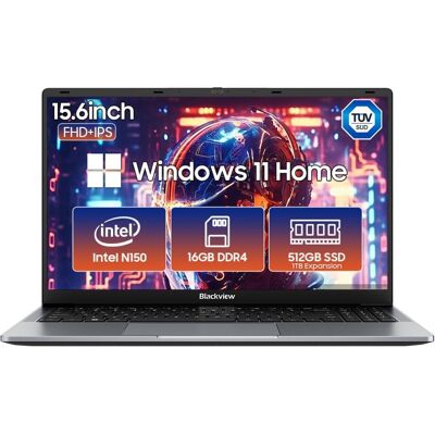 Laptop Blackview Acebook 6 15.6" Intel N150 16GB 512GB SSD Intel Grafik Windows 11 Home Laptop Blackview Acebook 6 15.6" Intel N150 16GB 512GB SSD Intel Grafik Windows 11 Home