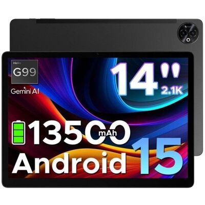 Tablet Doogee Tab E3 Max 4G 14" 8GB 256GB Schwarz Tablet Doogee Tab E3 Max 4G 14" 8GB 256GB Schwarz