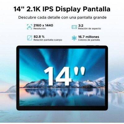 Tablet Doogee Tab E3 Max 4G 14" 8GB 256GB Schwarz Tablet Doogee Tab E3 Max 4G 14" 8GB 256GB Schwarz