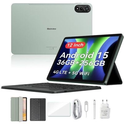 Tablet Blackview Mega 2 4G 12" 8GB 256GB Gruen con Teclado y Stylus Pen Tablet Blackview Mega 2 4G 12" 8GB 256GB Gruen con Teclado y Stylus Pen