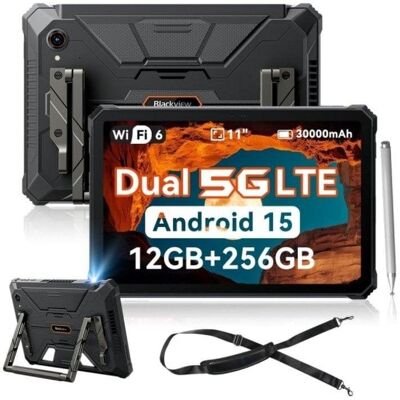 Tablet Blackview Active 12 Pro 11" 5G + WiFi 12GB 256GB Schwarz Ultra-Robust Tablet Blackview Active 12 Pro 11" 5G + WiFi 12GB 256GB Schwarz Ultra-Robust