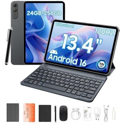 Tablet OSCAL Pad 200 WiFi + 4G 13,4" 24GB 256GB Grau mit Tastatur und Stylus Pen Tablet OSCAL Pad 200 WiFi + 4G 13,4" 24GB 256GB Grau mit Tastatur und Stylus Pen
