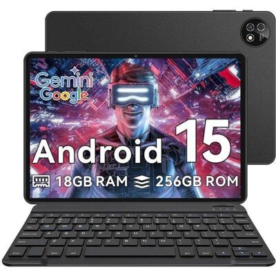 Tablet Vanwin T30 WiFi 10,1" 18GB 256GB Schwarz mit Tastatur Tablet Vanwin T30 WiFi 10,1" 18GB 256GB Schwarz mit Tastatur