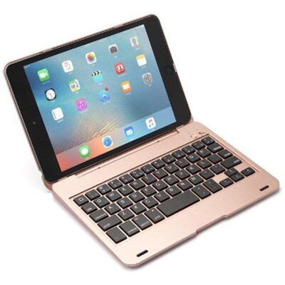royal-bailey Hülle mit Bluetooth-Tastatur Royal Bailey F19a für iPad 2018/2017, Pro 9.7, Air 2, Air Gold royal-bailey Hülle mit Bluetooth-Tastatur Royal Bailey F19a für iPad 2018/2017, Pro 9.7, Air 2, Air Gold