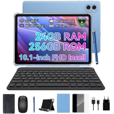 Tablet ExcitPower T20 WiFi 10,1" 8GB 256GB Blau con Teclado y Stylus Pen Tablet ExcitPower T20 WiFi 10,1" 8GB 256GB Blau con Teclado y Stylus Pen