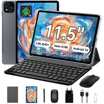 Tablet ExcitPower T12 Pro WiFi + 4G 11,5" 8GB 256GB Grau mit Tastatur und Stylus Pen Tablet ExcitPower T12 Pro WiFi + 4G 11,5" 8GB 256GB Grau mit Tastatur und Stylus Pen