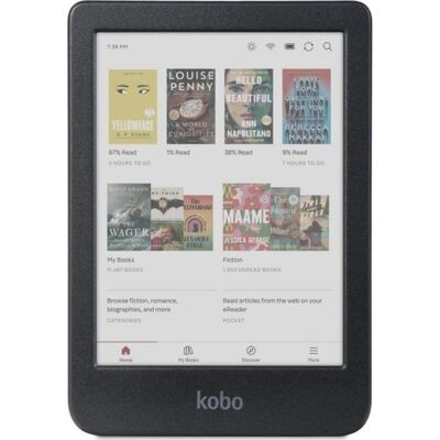 E-Book Kobo Clara Colour WiFi 6" 16GB Schwarz E-Book Kobo Clara Colour WiFi 6" 16GB Schwarz