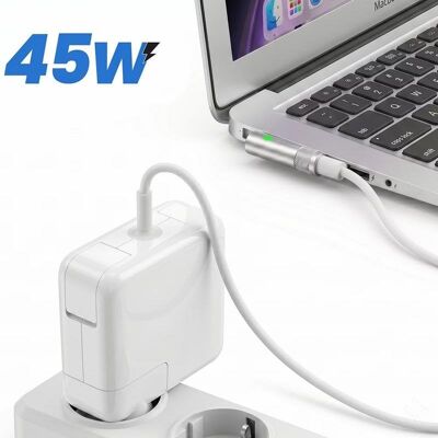 Avizar MagSafe 45W Schnelllader für MacBook Air 13" A1369 Avizar MagSafe 45W Schnelllader für MacBook Air 13" A1369