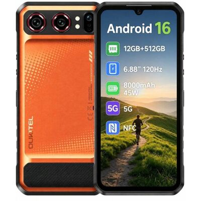 Oukitel WP68 Air 5G 12GB 512GB 6.88" Orange Oukitel WP68 Air 5G 12GB 512GB 6.88" Orange