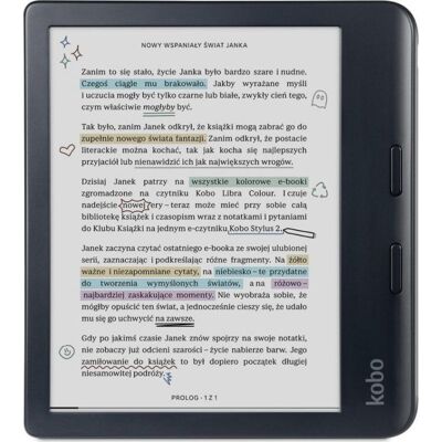 E-Book Kobo Libra Colour WiFi 7" 32GB Schwarz E-Book Kobo Libra Colour WiFi 7" 32GB Schwarz